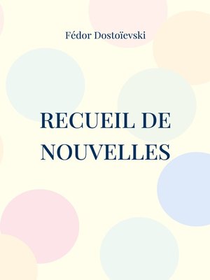 cover image of Recueil de Nouvelles